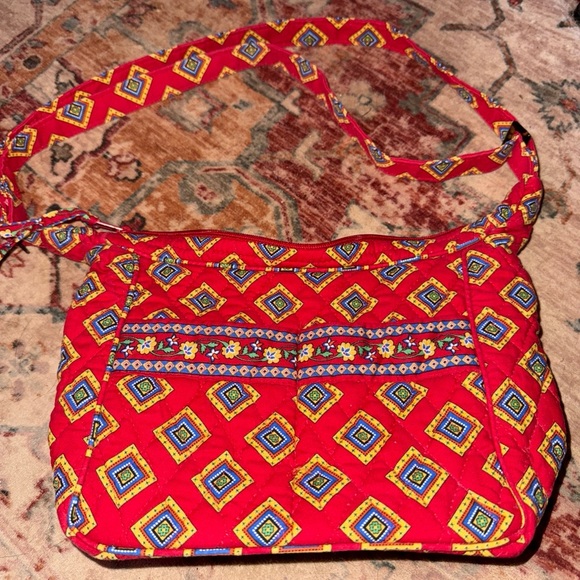 Vera Bradley Shoulder or Crossbody Spectator bag in Villa Red - Picture 1 of 6